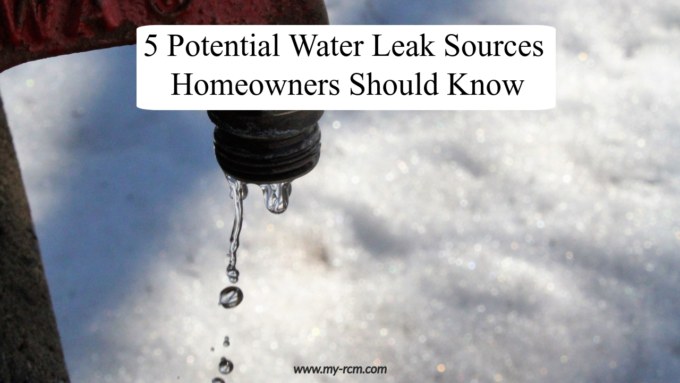 5 Potential Water Leak Sources Homeowners Should Know