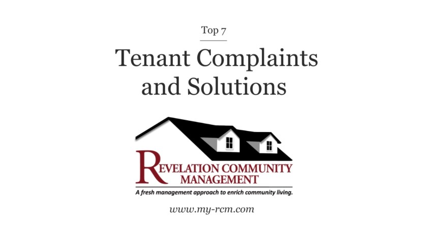 Top 7 Tenant Complaints and Solutions