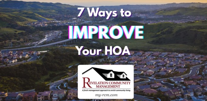 7 Ways to Improve Your Homeowners Association