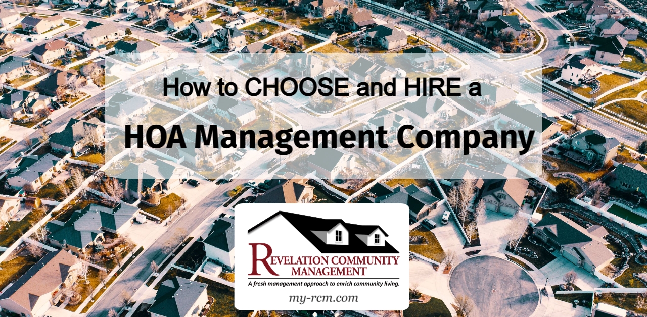 How To Choose And Hire A Hoa Management Company