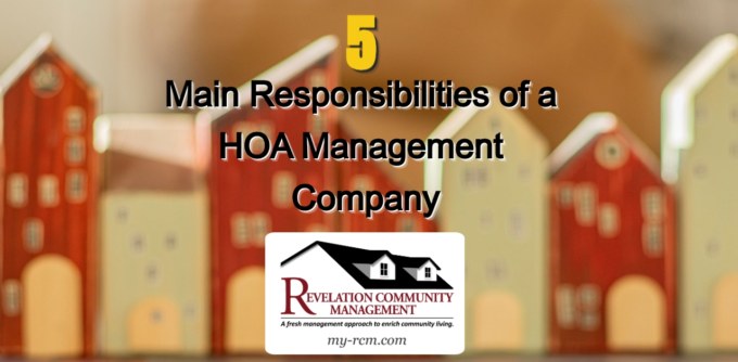 5 Main Responsibilities of a HOA Management Company