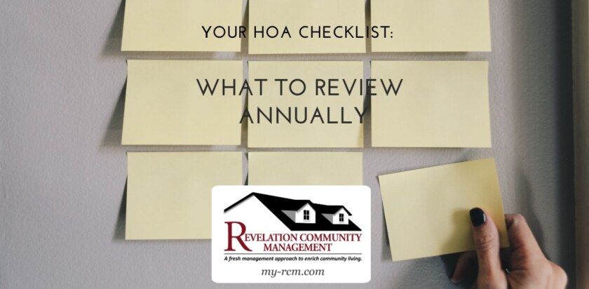 Your HOA Checklist: What to Review Annually