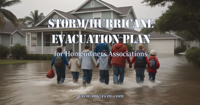 Storm/Hurricane Evacuation Plan for Homeowners Associations