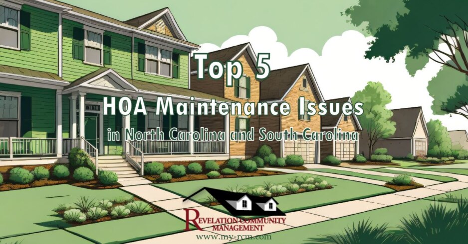 Top 5 HOA Maintenance Issues