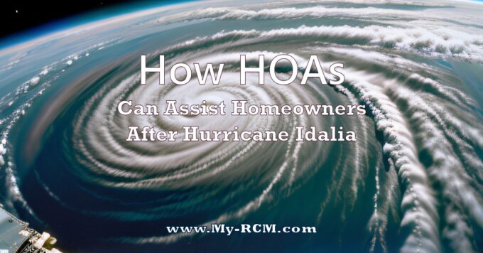 HOAs are helping homeowners recover from Hurricane Idalia