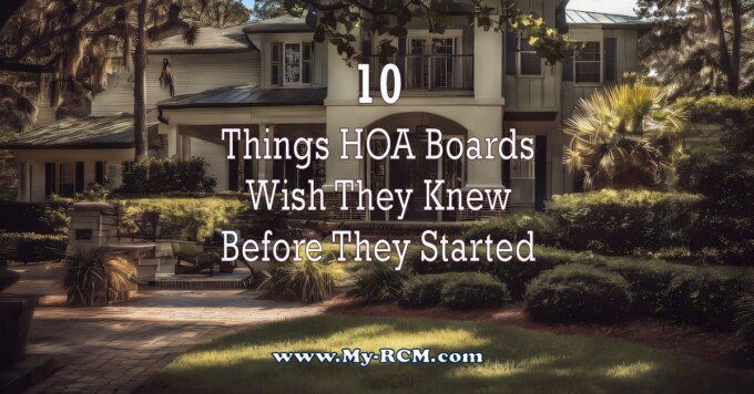 Things HOA Boards Wish They Knew Before They Started