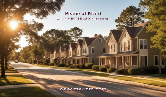 Peace of Mind with My-RCM HOA Management