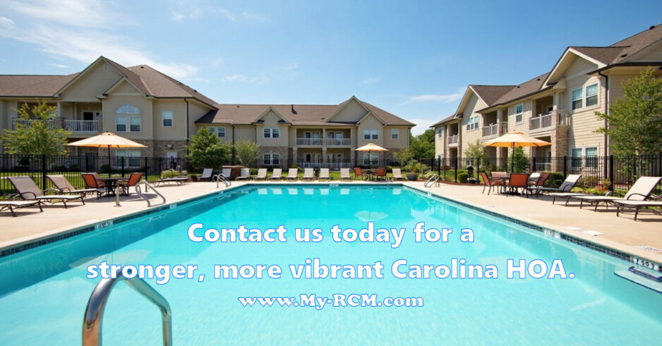 a well maintained HOA community in North Carolina