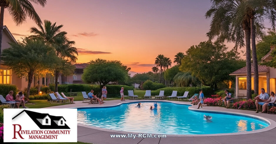 well-managed HOA community