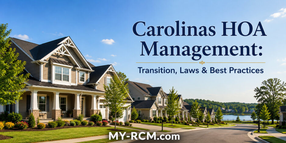 Carolinas HOA Management - Transition, Laws and Best Practices