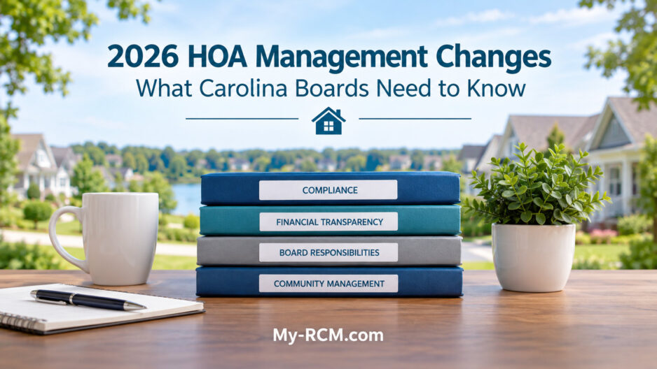 2026 HOA Laws North Carolina Board Guide