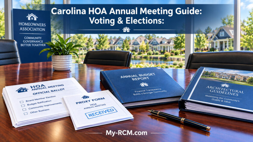 Carolina HOA Annual Meeting Guide Voting and Elections